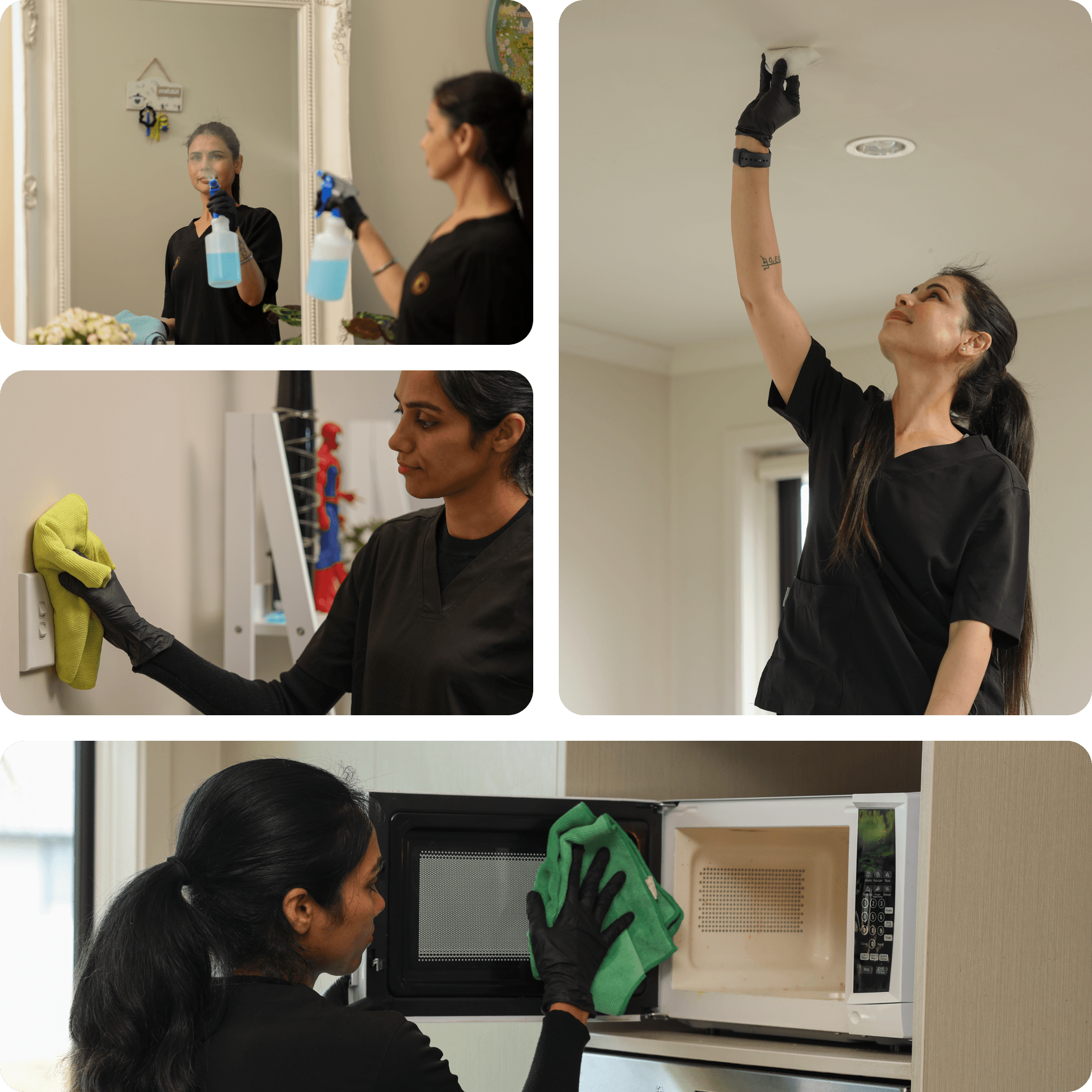 Regular house cleaning in a Tauranga home